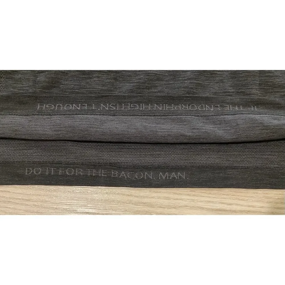 Lululemon Metal Vent Tech Half Zip Mens XXL Slate Black Performance‎ Athleisure